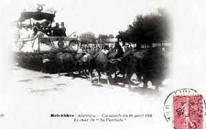 Sidi-bel-abbes- Cavalcade depart Legion au Tonkin -15
